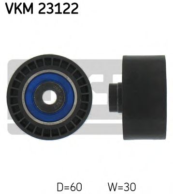 Обводной ролик ремня ГРМ SKF VKM 23122