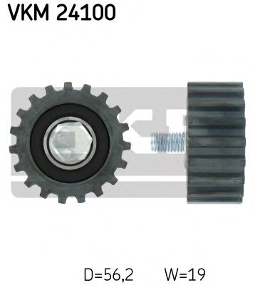 Обводной ролик ремня ГРМ SKF VKM 24100