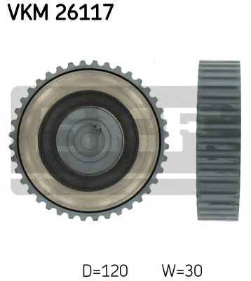 Обводной ролик ремня ГРМ SKF VKM 26117