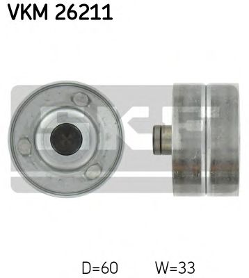 Обводной ролик ремня ГРМ SKF VKM 26211