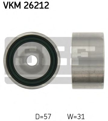 Обводной ролик ремня ГРМ SKF VKM 26212