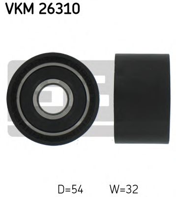 Обводной ролик ремня ГРМ SKF VKM 26310