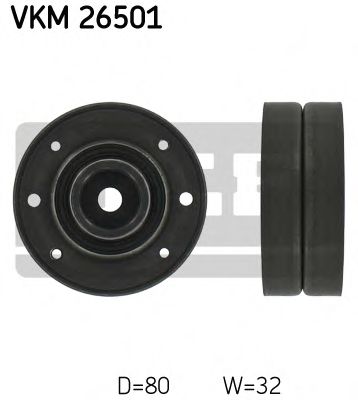 Обводной ролик ремня ГРМ SKF VKM 26501