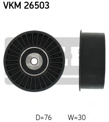 Обводной ролик ремня ГРМ SKF VKM 26503