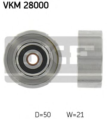 Обводной ролик ремня ГРМ SKF VKM 28000