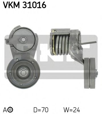 Ролик ремня генератора SKF VKM 31016