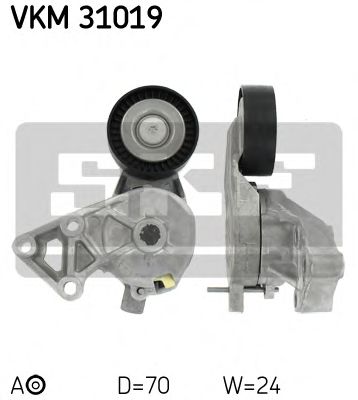 Ролик ремня генератора SKF VKM 31019