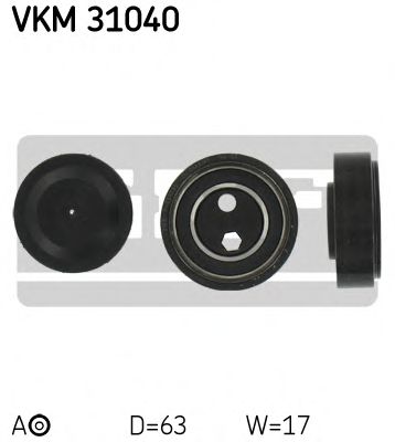 Ролик ремня генератора SKF VKM 31040