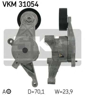 Ролик ремня генератора SKF VKM 31054