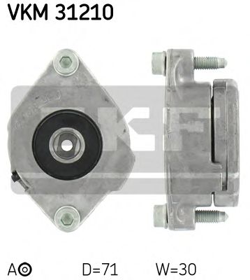 Ролик ремня генератора SKF VKM 31210