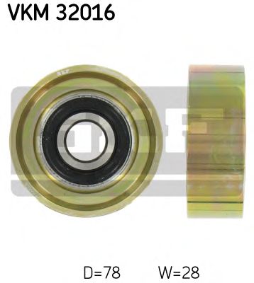 Обводной ролик SKF VKM 32016