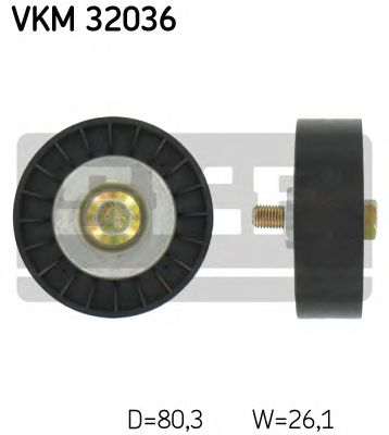 Обводной ролик SKF VKM 32036
