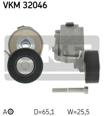 Ролик ремня генератора SKF VKM 32046