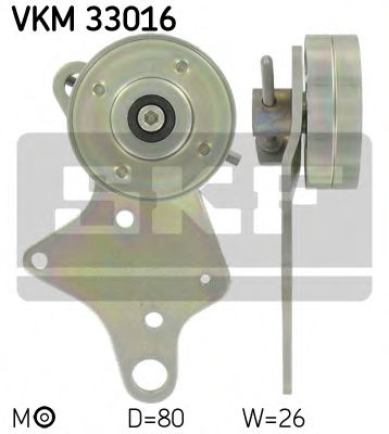 Ролик ремня генератора SKF VKM 33016