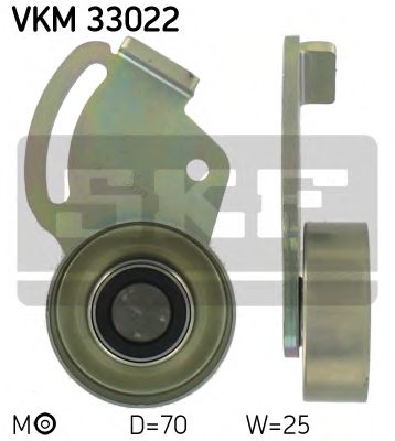 Ролик ремня генератора SKF VKM 33022