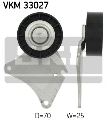 Обводной ролик SKF VKM 33027