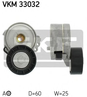 Ролик ремня генератора SKF VKM 33032
