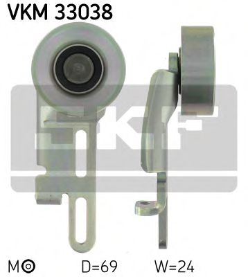 Ролик ремня генератора SKF VKM 33038