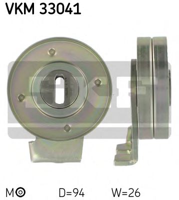 Ролик ремня генератора SKF VKM 33041