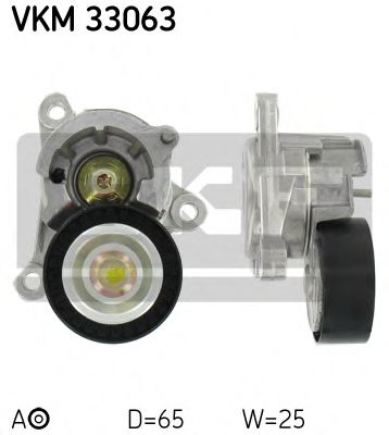 Ролик ремня генератора SKF VKM 33063