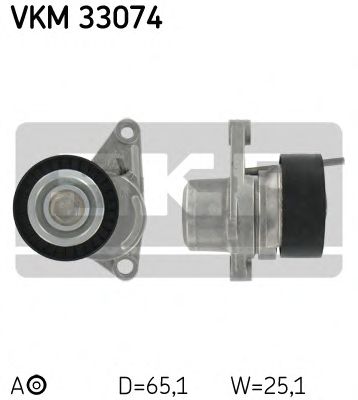 Ролик ремня генератора SKF VKM 33074