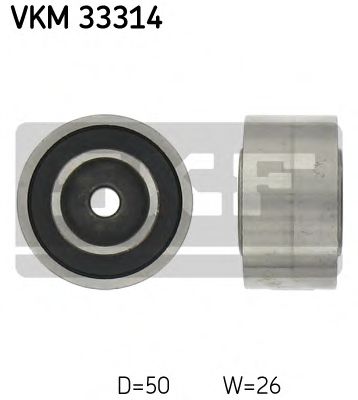Обводной ролик SKF VKM 33314