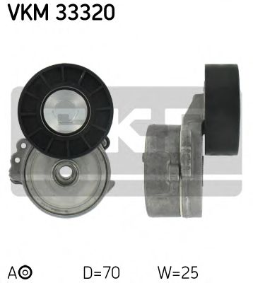 Ролик ремня генератора SKF VKM 33320
