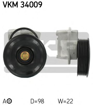 Ролик ремня генератора SKF VKM 34009