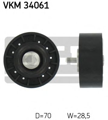 Обводной ролик SKF VKM 34061