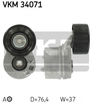 Ролик ремня генератора SKF VKM 34071