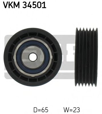 Обводной ролик SKF VKM 34501