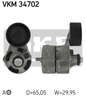Ролик ремня генератора SKF VKM 34702
