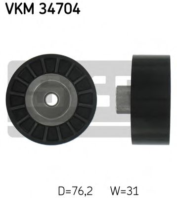 Обводной ролик SKF VKM 34704