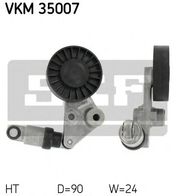 Ролик ремня генератора SKF VKM 35007