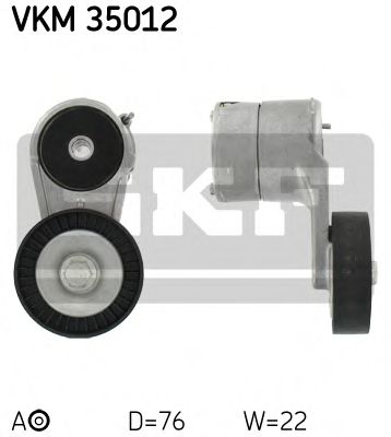 Ролик ремня генератора SKF VKM 35012