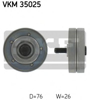 Обводной ролик SKF VKM 35025