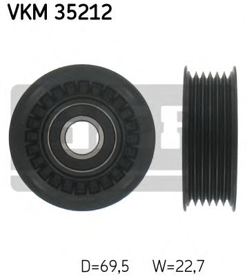 Обводной ролик SKF VKM 35212
