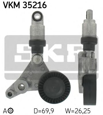Ролик ремня генератора SKF VKM 35216