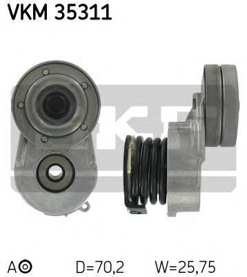 Ролик ремня генератора SKF VKM 35311