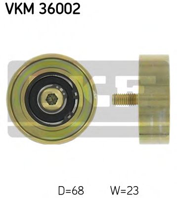 Обводной ролик SKF VKM 36002