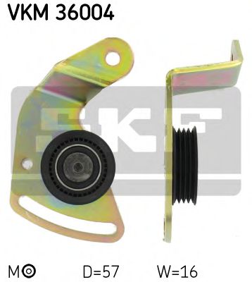 Ролик ремня генератора SKF VKM 36004