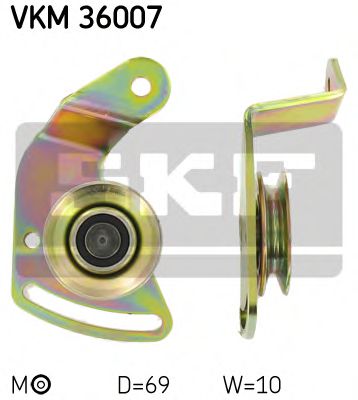 Ролик натяжной ремня генератора SKF VKM 36007