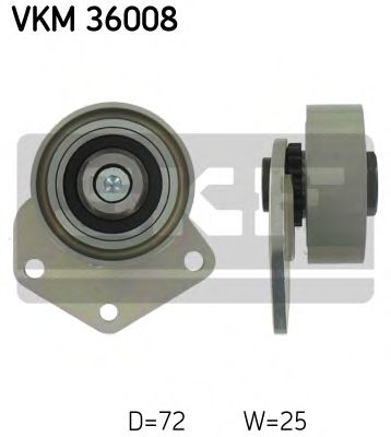 Обводной ролик SKF VKM 36008