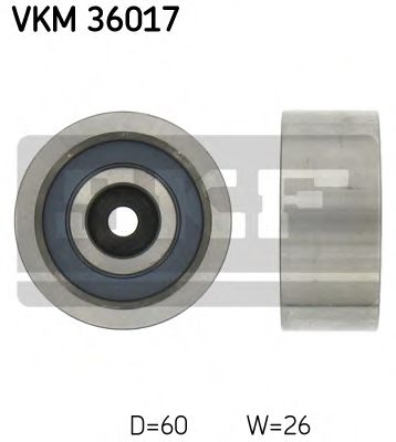 Обводной ролик SKF VKM 36017