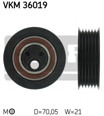 Ролик ремня генератора SKF VKM 36019