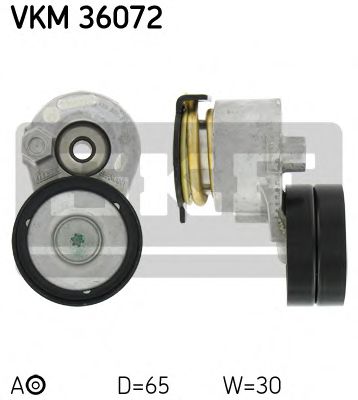Ролик ремня генератора SKF VKM 36072