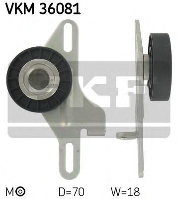 Ролик ремня генератора SKF VKM 36081