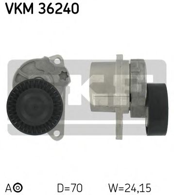 Ролик ремня генератора SKF VKM 36240