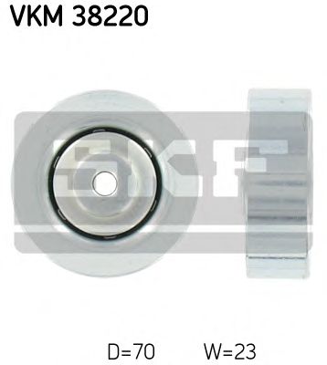 Ролик ремня генератора SKF VKM 38220