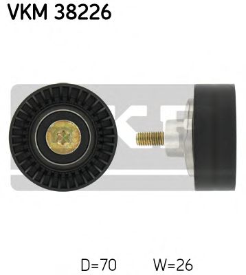 Обводной ролик SKF VKM 38226